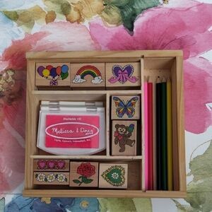 Melissa And Doug Friendship Rubber Stamp Set